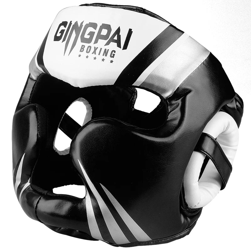 Boxing MMA Safety Helmet Head Gear Protectors Adult Child Training Headgear