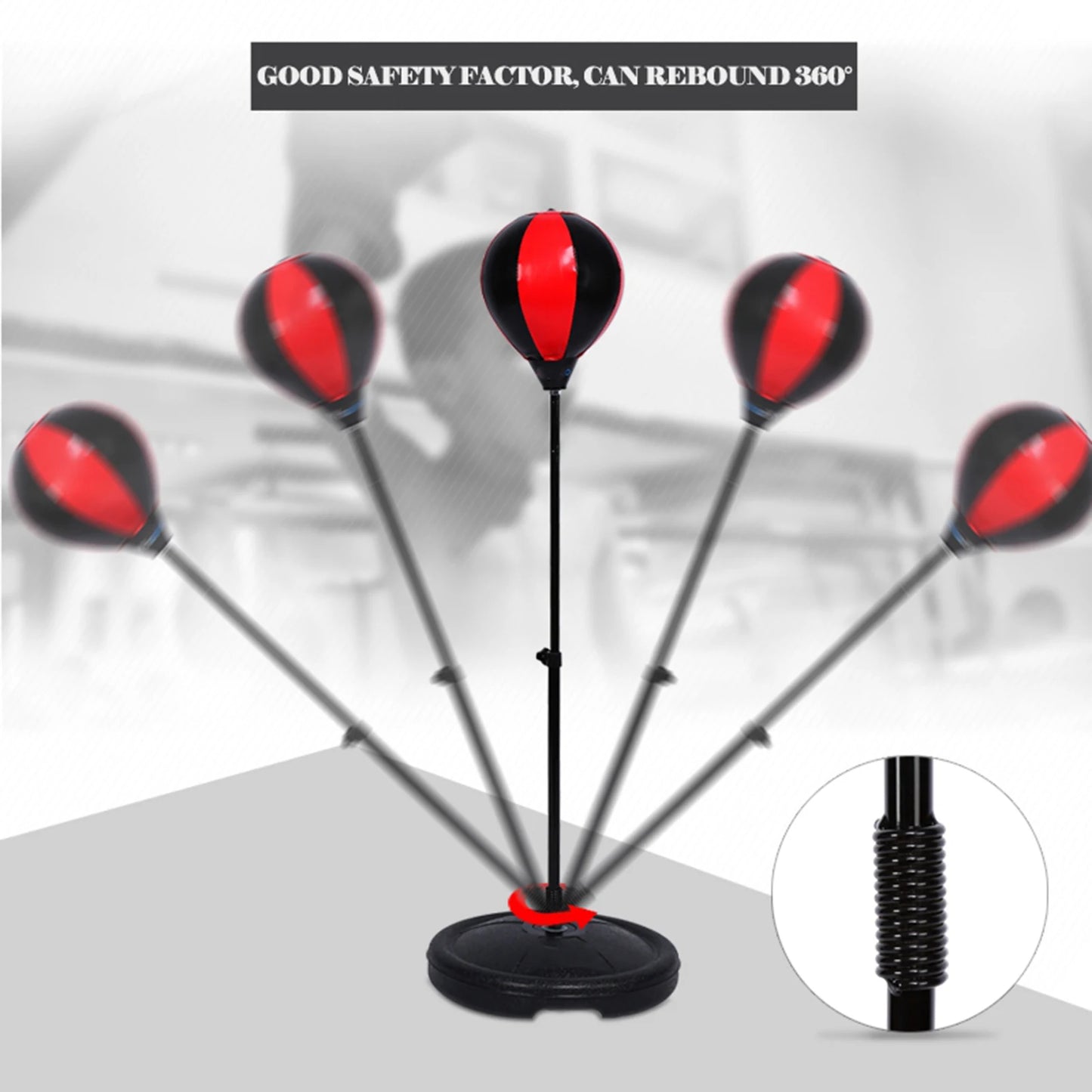 Kids Punching Ball Bag Speed Boxing