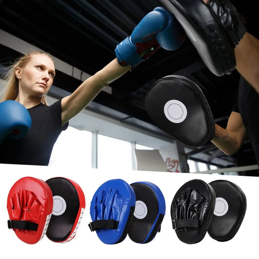 Kick Boxing Gloves Pad Punch Target Bag PU Muay Thai