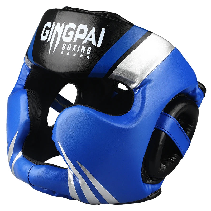 Boxing MMA Safety Helmet Head Gear Protectors Adult Child Training Headgear