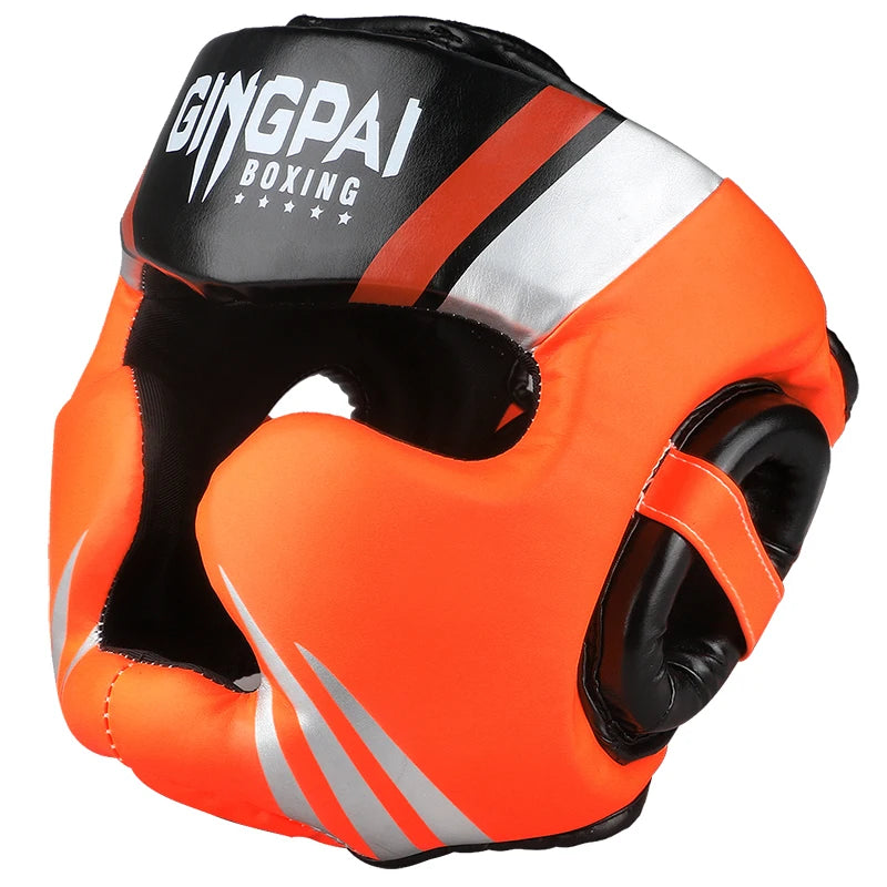 Boxing MMA Safety Helmet Head Gear Protectors Adult Child Training Headgear