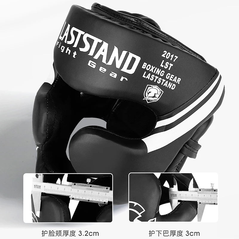 Boxing MMA Safety Helmet Head Gear Protectors Adult Child Training Headgear