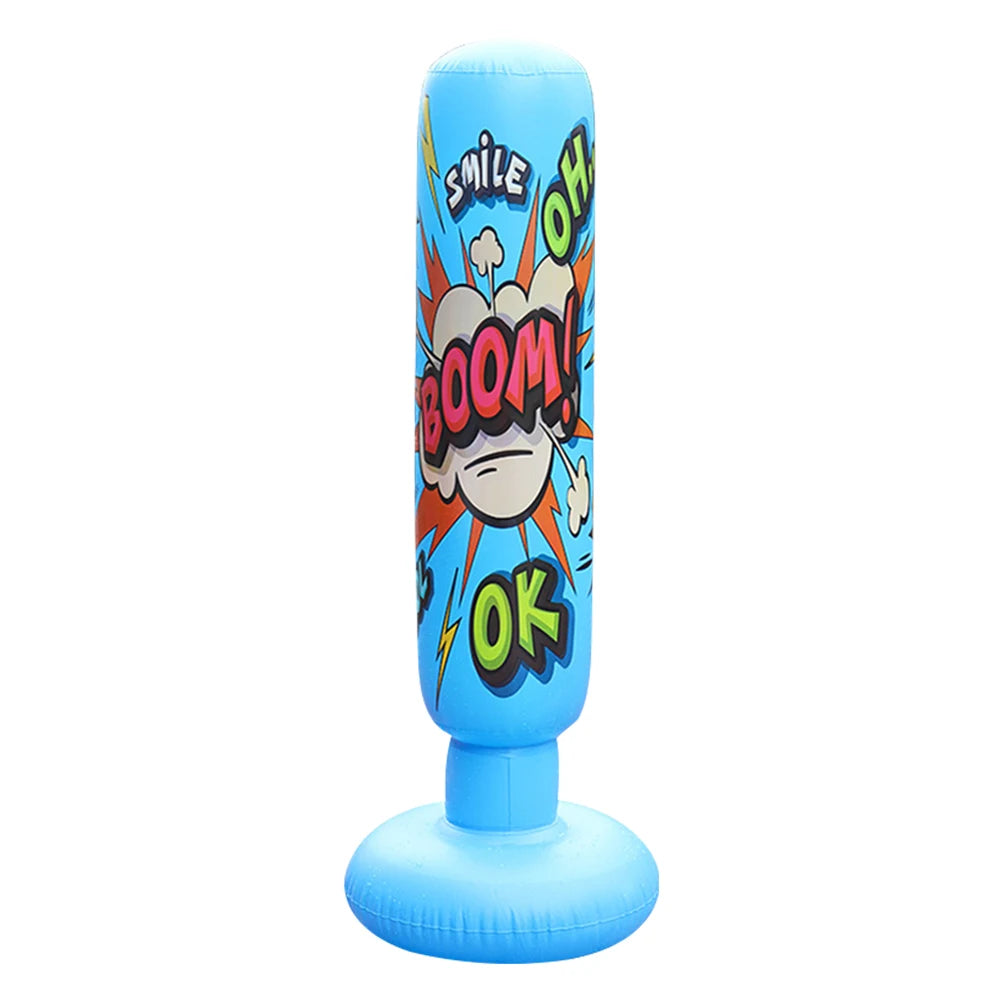 Kids Inflatable Punching Bag Free Standing Boxing Bag