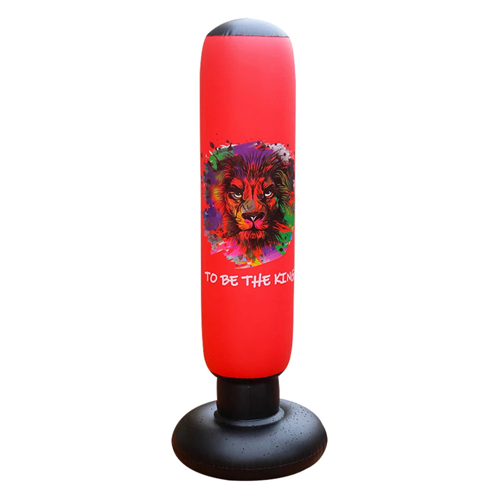 Kids Inflatable Punching Bag Free Standing Boxing Bag