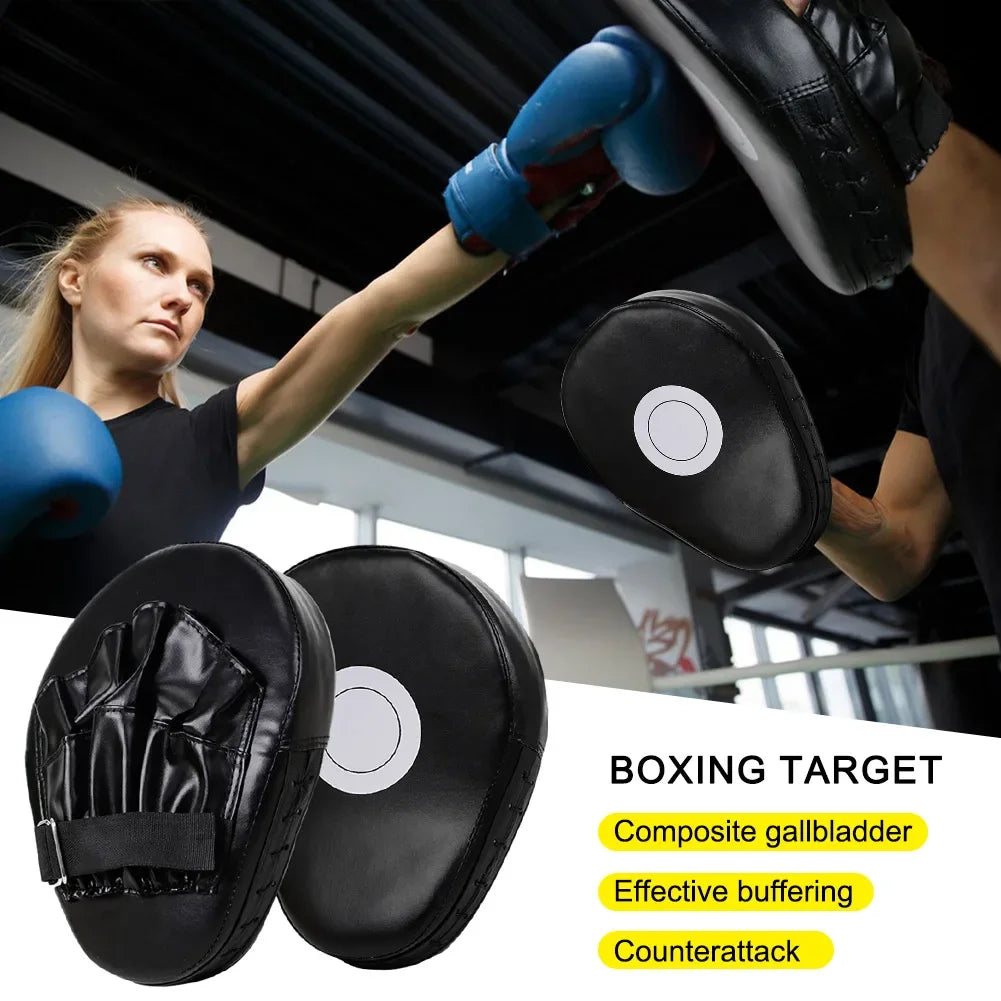 Kick Boxing Gloves Pad Punch Target Bag PU Muay Thai