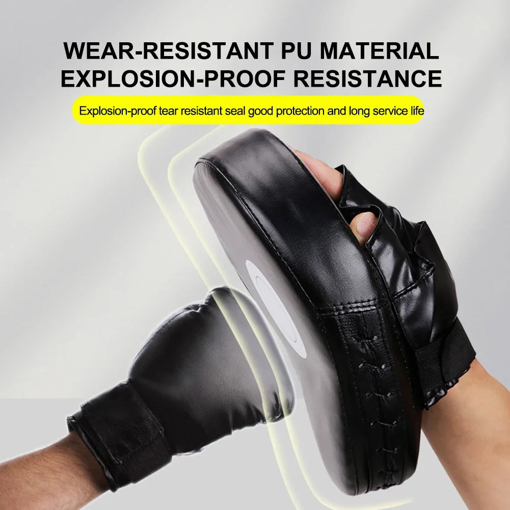 Kick Boxing Gloves Pad Punch Target Bag PU Muay Thai