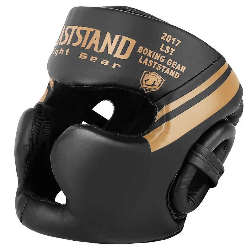 Boxing MMA Safety Helmet Head Gear Protectors Adult Child Training Headgear