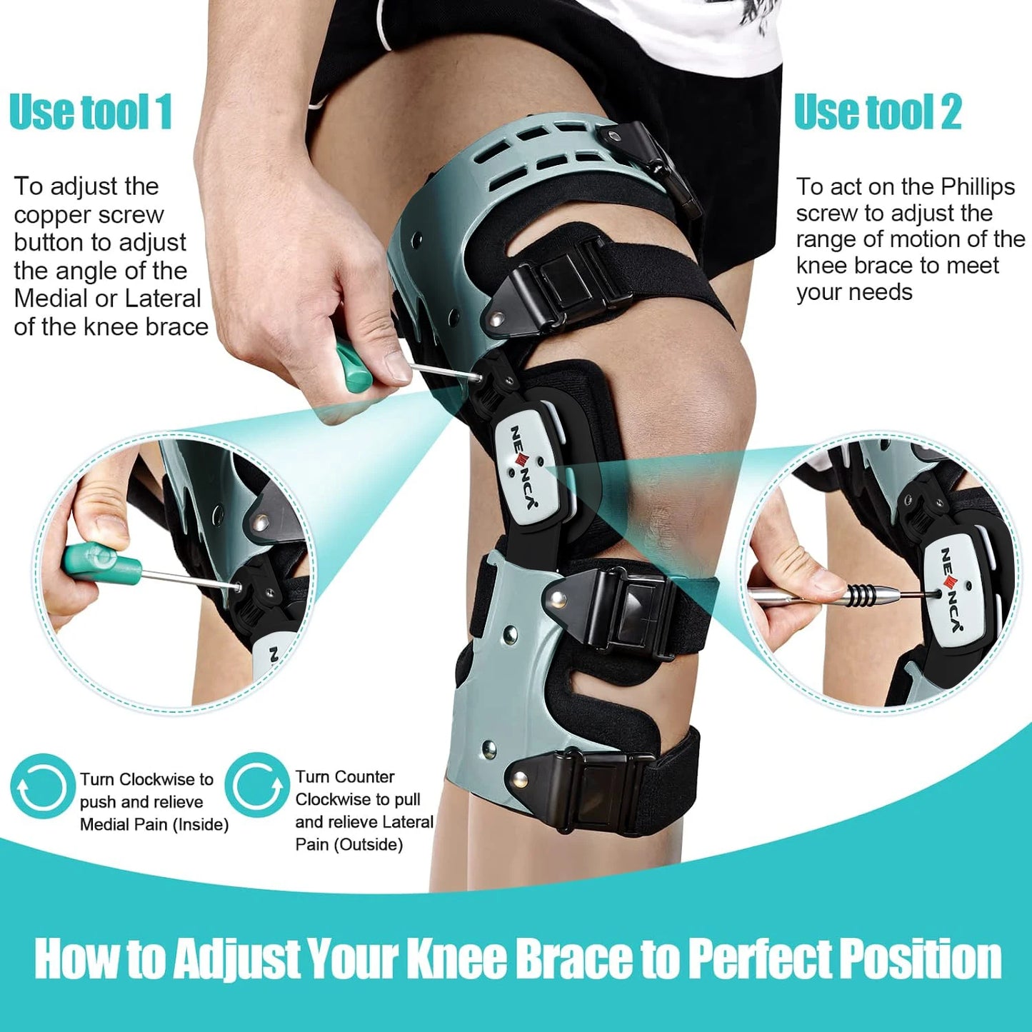 Unloader Knee Brace Support for Arthritis Pain