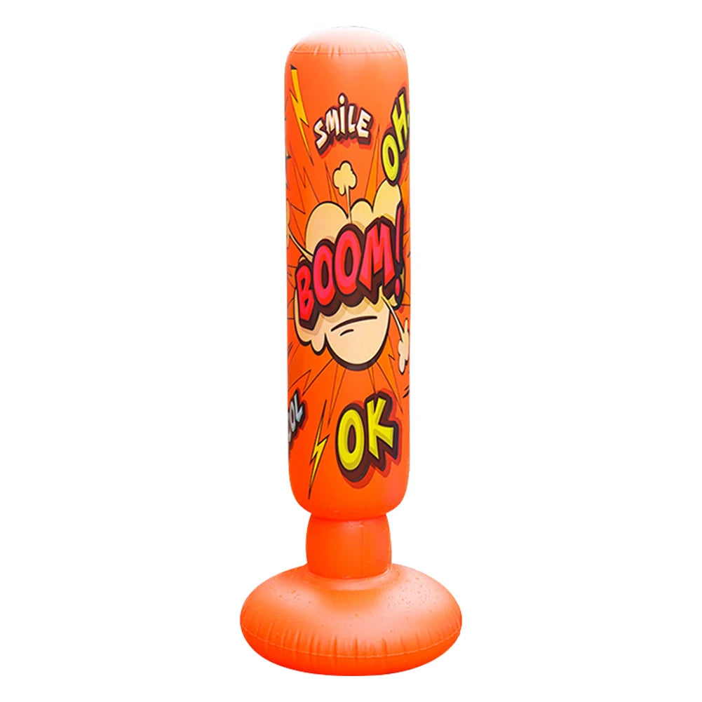 Kids Inflatable Punching Bag Free Standing Boxing Bag