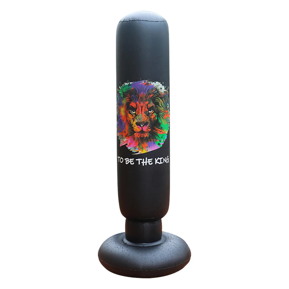 Kids Inflatable Punching Bag Free Standing Boxing Bag
