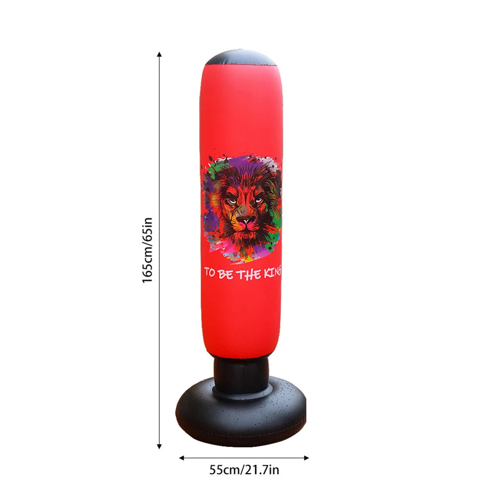 Kids Inflatable Punching Bag Free Standing Boxing Bag